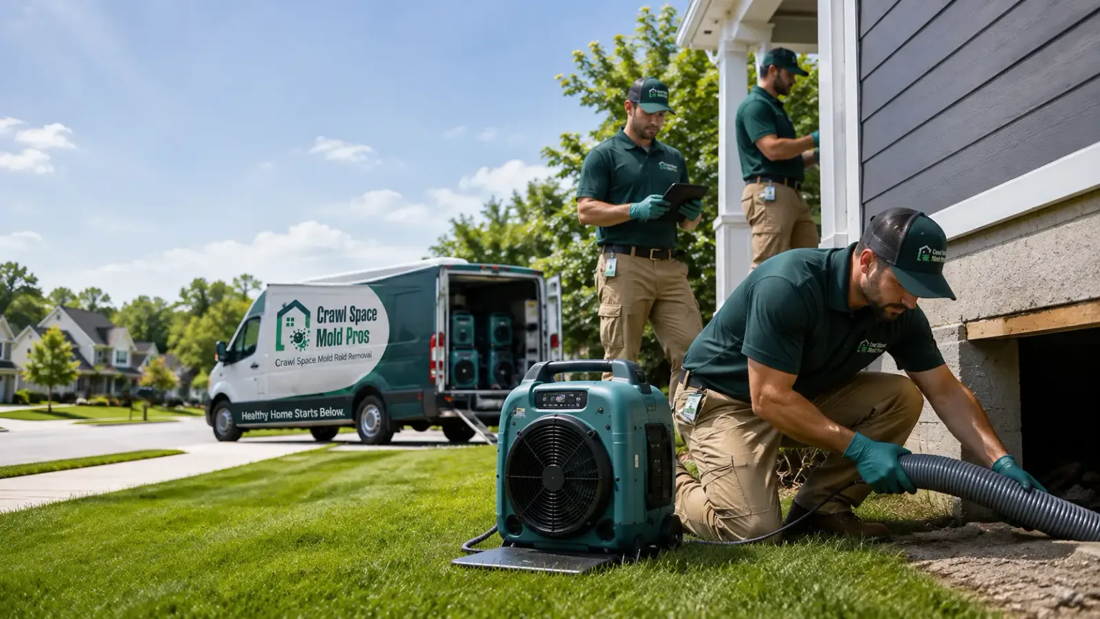Crawl Space Mold Removal in Rockville, MD